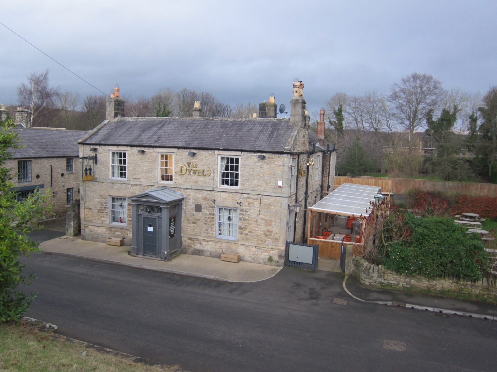 Ethical Planning (NE) Limited — The old listed, stone build, Dyvels Pub located in Corbridge