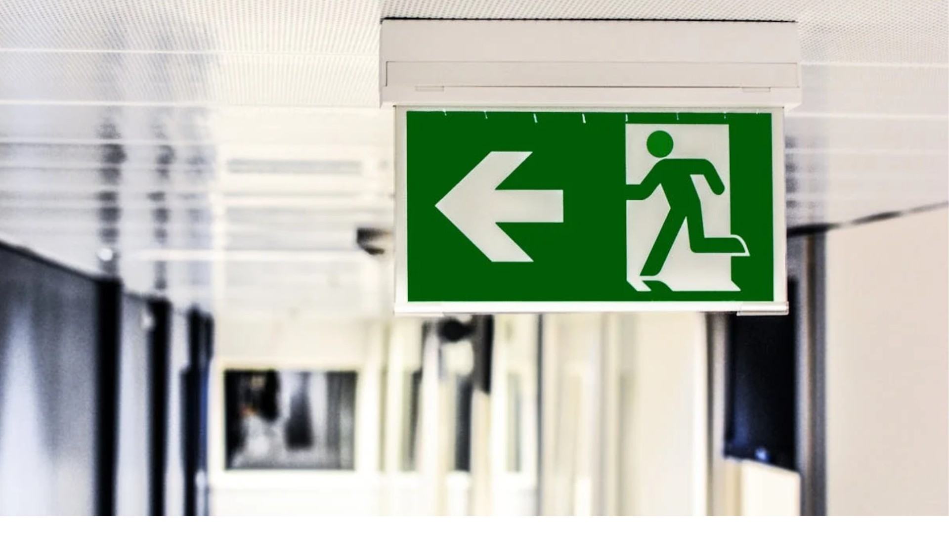 Ethical Planning (NE) Limited — Green Emergency Fire Sign